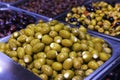 Green olives with chees Royalty Free Stock Photo