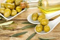 Green olives Royalty Free Stock Photo