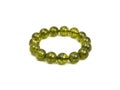 Green Olivine or Green Peridote lucky stone bracelet Beads