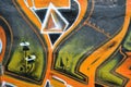 The green-orange Graffiti