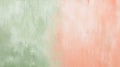 Green and orange pastel colors blend together on a textured background creating a gradient effect, perfect for design Royalty Free Stock Photo