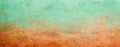 Green and orange textured background creating a gradient effect, perfect for design projects needing a touch of color Royalty Free Stock Photo