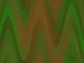 Green orange waves squares geometries swirls sky shapes fractal, abstract geometries, background Royalty Free Stock Photo