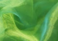 Green organza background