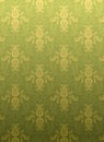 Green ornamental pattern Royalty Free Stock Photo