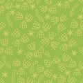 Green ornamental pattern Royalty Free Stock Photo