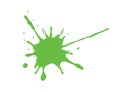 Green Paint Splatter