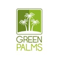 Green palms symbol Royalty Free Stock Photo