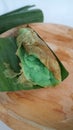 green serabi solo cake - yeh Royalty Free Stock Photo