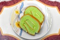 Green Pandan Layer Cake