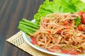 Green papaya salad