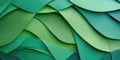 Green Paper Wall Close-Up Royalty Free Stock Photo