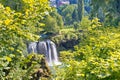 Green paradise of Rastoke waterfalls
