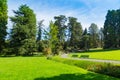 Parc de la Grange in Geneva city, Switzerland Royalty Free Stock Photo