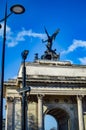 Green Park Arch n hyde park corner in london Royalty Free Stock Photo