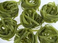 Green pasta