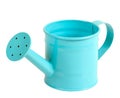 Green pastel color gardening watering pot