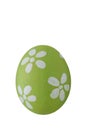 Green pastel Easter egg Royalty Free Stock Photo