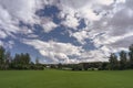 Green pastures of Toten, Norway