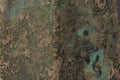 Green Patina metal texture Royalty Free Stock Photo