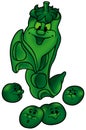Green Pea Royalty Free Stock Photo