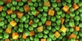 Green pea background Royalty Free Stock Photo