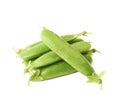 Green pea bean isolated Royalty Free Stock Photo