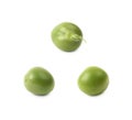 Green pea bean isolated Royalty Free Stock Photo