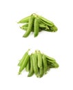 Green pea bean isolated Royalty Free Stock Photo