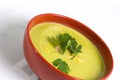 Green Pea Cream Soup Royalty Free Stock Photo