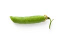 Green pea pod