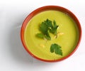 Green Pea Soup Royalty Free Stock Photo