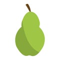 green pear icon Royalty Free Stock Photo