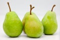 Green pears Royalty Free Stock Photo