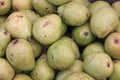 Green pears Royalty Free Stock Photo