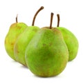Green pears Royalty Free Stock Photo
