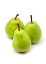 Green pears Royalty Free Stock Photo