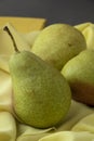 Green pears Royalty Free Stock Photo