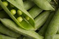 Green peas close-up