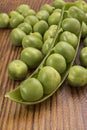 Green peas Royalty Free Stock Photo