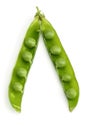 Green Peas Royalty Free Stock Photo