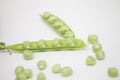 Green Peas Royalty Free Stock Photo