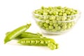 Green peas Royalty Free Stock Photo