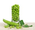 Green peas Royalty Free Stock Photo