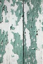 Green Peeling Paint Wood Background