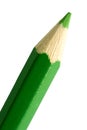 Green Pencil Tip Royalty Free Stock Photo