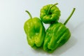 Green pepper is rich in vitamin C