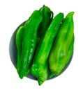 Green peppers, cooking ingredients