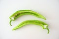 green peppers cut in half