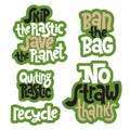 Green phrases about ecology